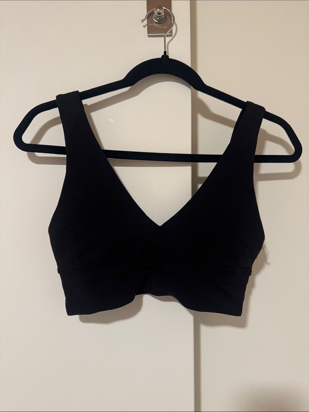 Lululemon Black Align V Neck Bra